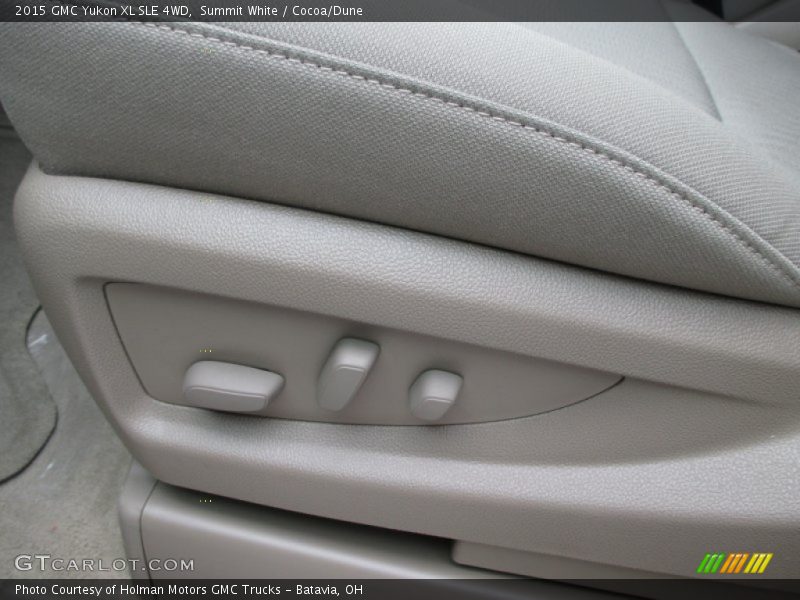 Summit White / Cocoa/Dune 2015 GMC Yukon XL SLE 4WD