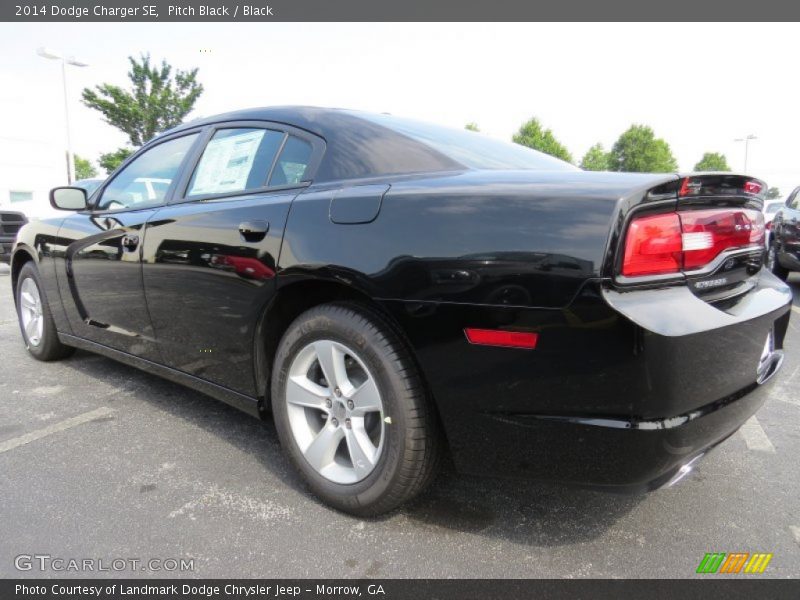 Pitch Black / Black 2014 Dodge Charger SE