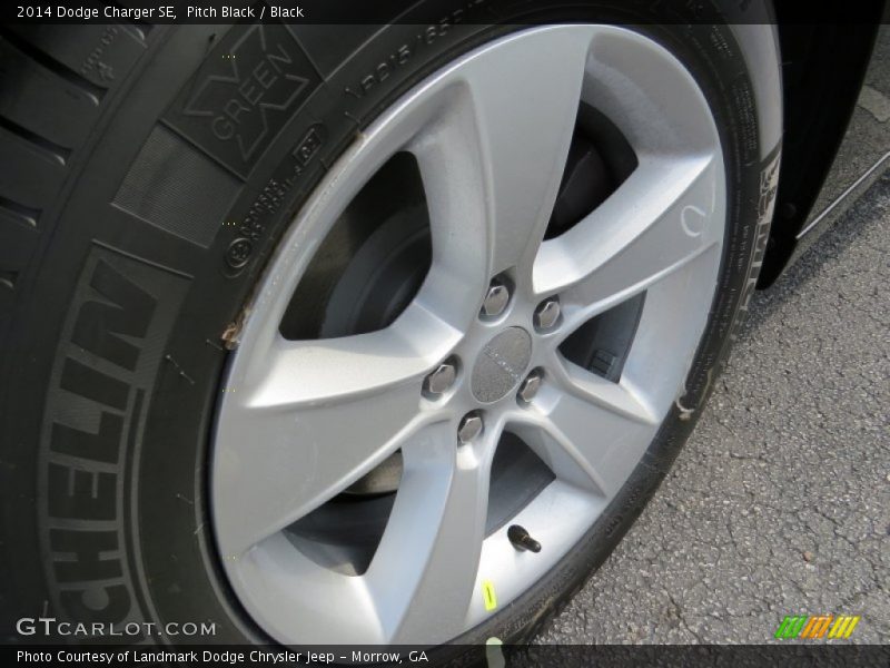 Pitch Black / Black 2014 Dodge Charger SE