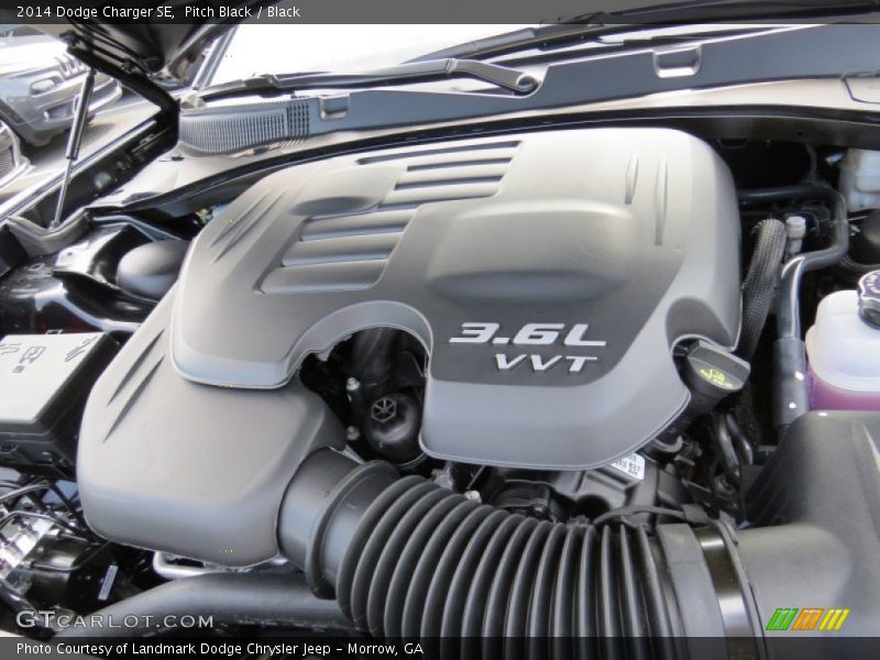 Pitch Black / Black 2014 Dodge Charger SE