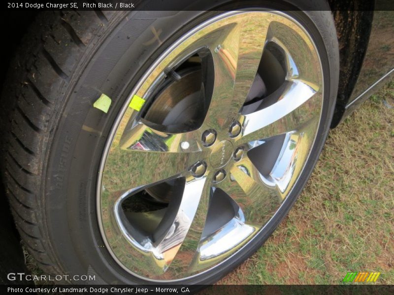 Pitch Black / Black 2014 Dodge Charger SE