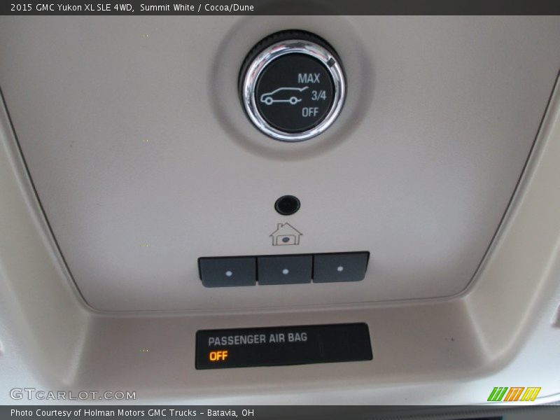 Summit White / Cocoa/Dune 2015 GMC Yukon XL SLE 4WD
