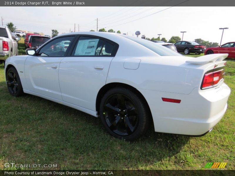Bright White / Black 2014 Dodge Charger R/T