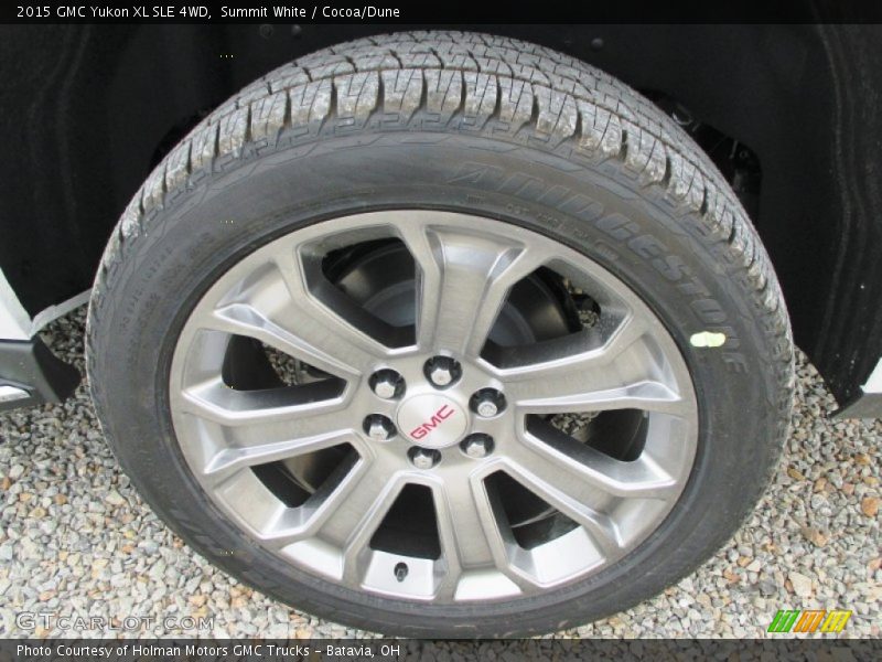Summit White / Cocoa/Dune 2015 GMC Yukon XL SLE 4WD