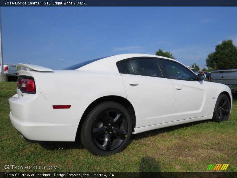 Bright White / Black 2014 Dodge Charger R/T