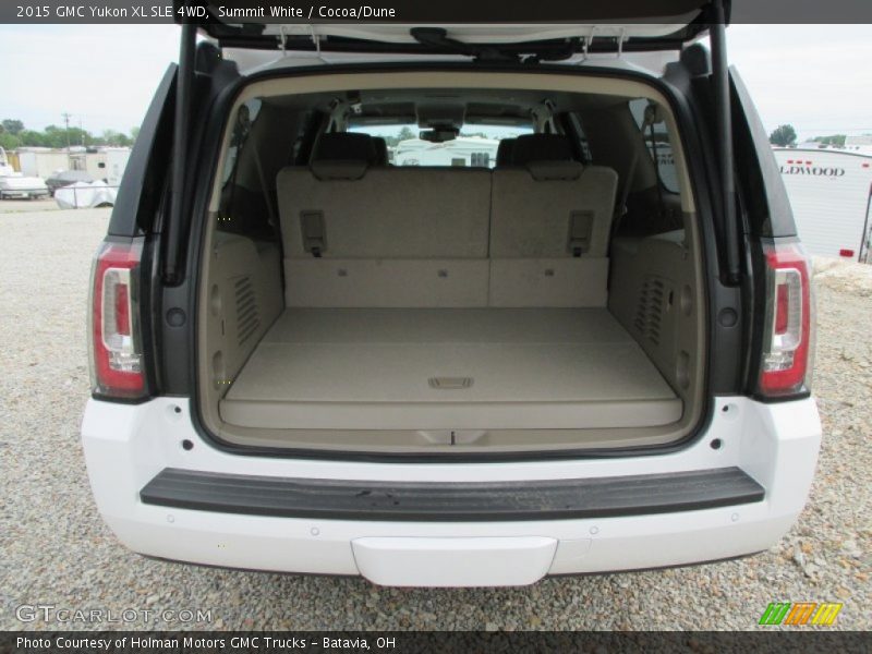 Summit White / Cocoa/Dune 2015 GMC Yukon XL SLE 4WD