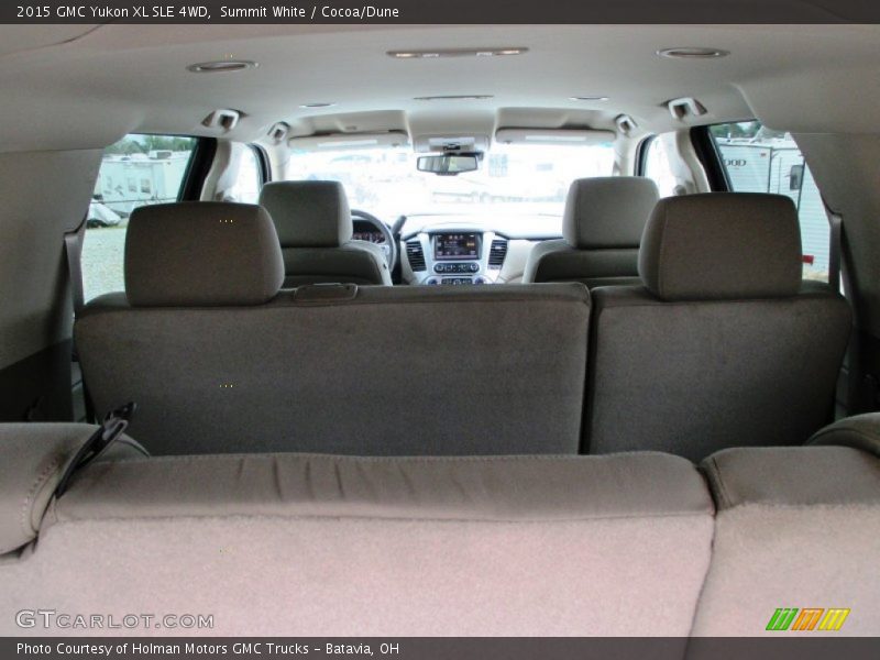 Summit White / Cocoa/Dune 2015 GMC Yukon XL SLE 4WD
