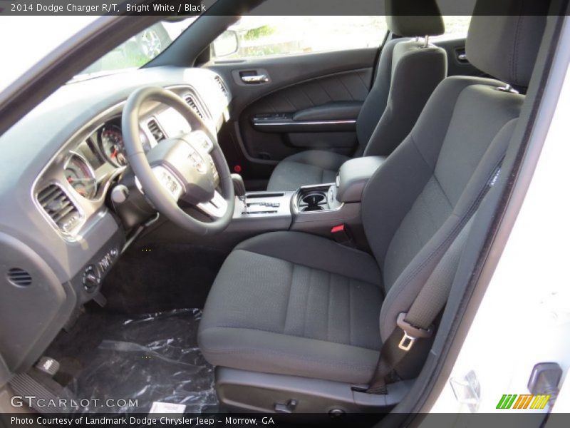 Bright White / Black 2014 Dodge Charger R/T