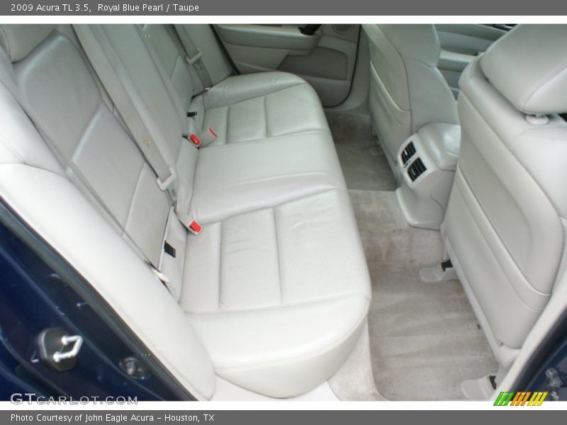 Royal Blue Pearl / Taupe 2009 Acura TL 3.5