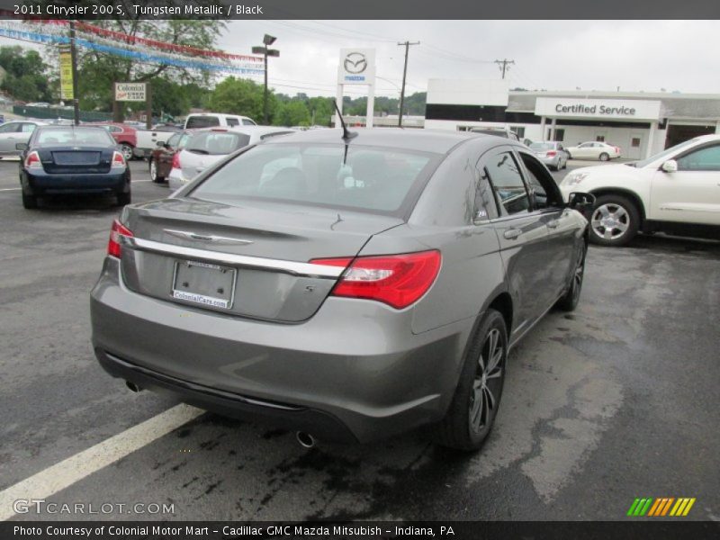 Tungsten Metallic / Black 2011 Chrysler 200 S