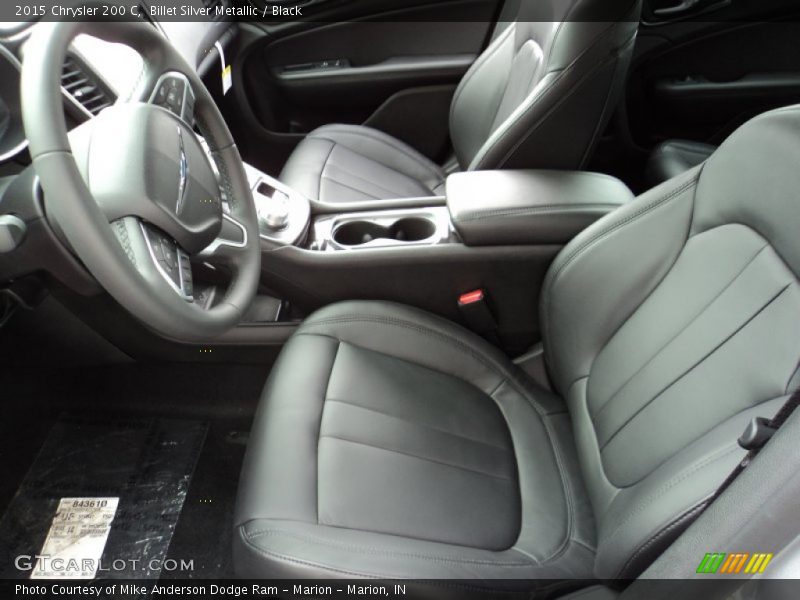 Front Seat of 2015 200 C