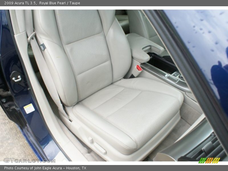 Royal Blue Pearl / Taupe 2009 Acura TL 3.5