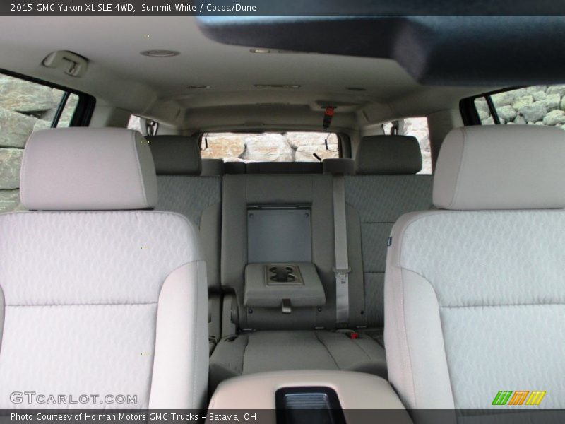 Summit White / Cocoa/Dune 2015 GMC Yukon XL SLE 4WD