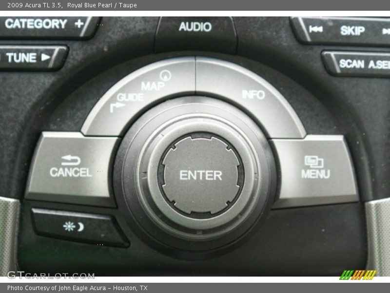 Royal Blue Pearl / Taupe 2009 Acura TL 3.5