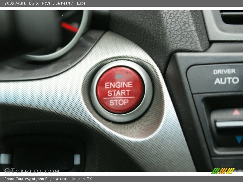 Royal Blue Pearl / Taupe 2009 Acura TL 3.5