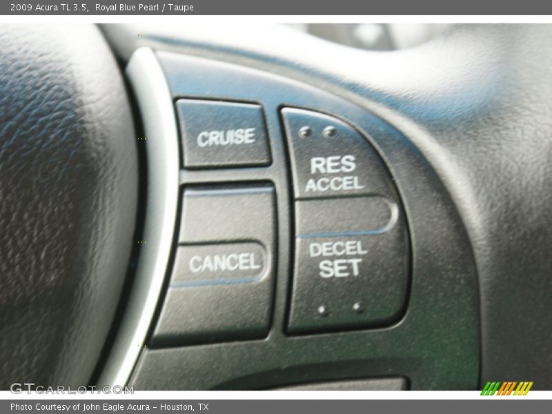 Royal Blue Pearl / Taupe 2009 Acura TL 3.5