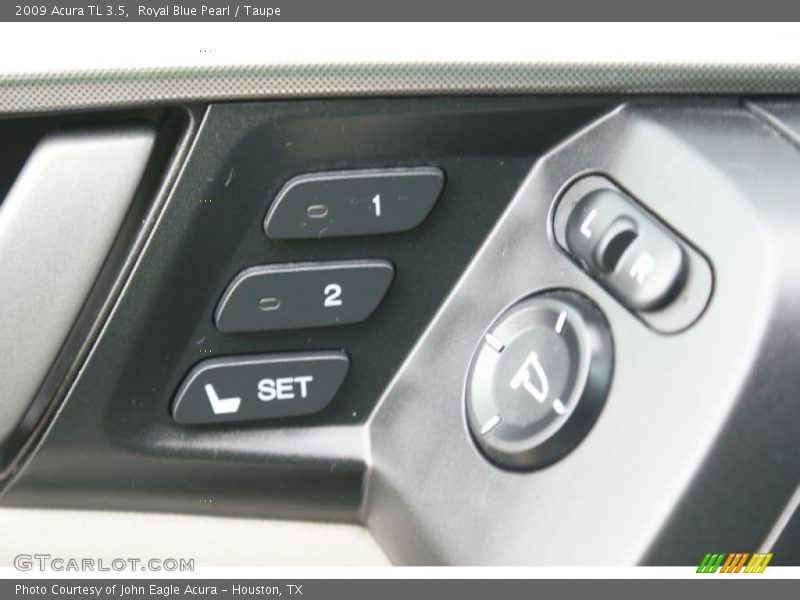 Royal Blue Pearl / Taupe 2009 Acura TL 3.5