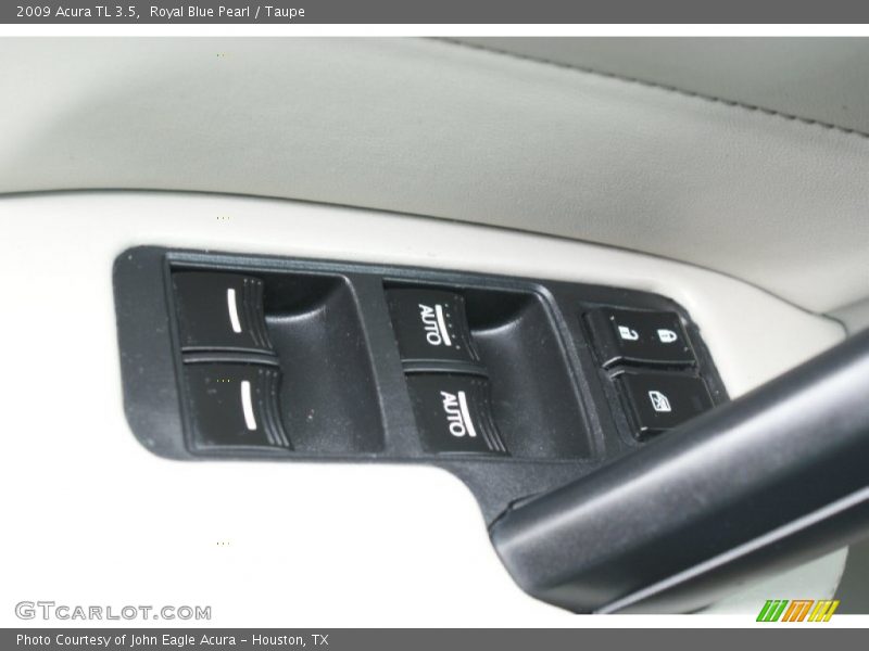 Royal Blue Pearl / Taupe 2009 Acura TL 3.5