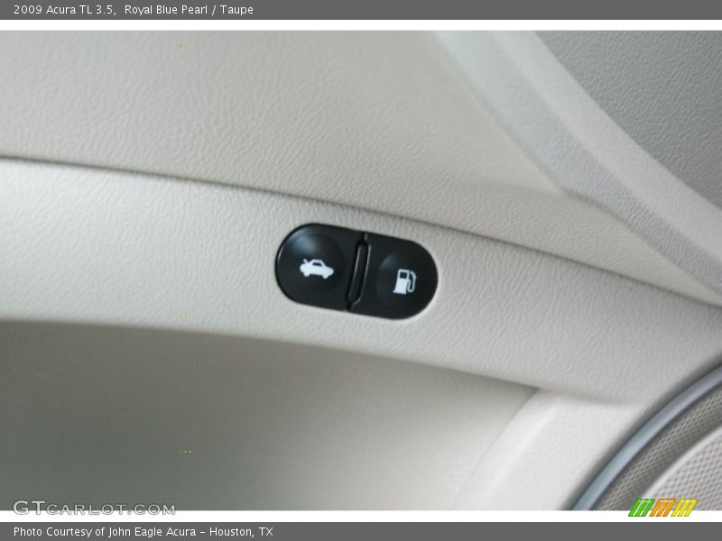 Royal Blue Pearl / Taupe 2009 Acura TL 3.5