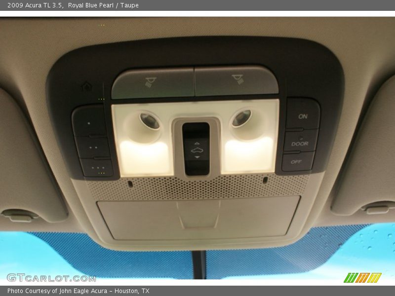 Royal Blue Pearl / Taupe 2009 Acura TL 3.5