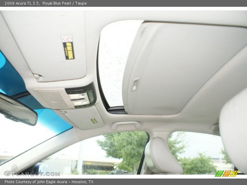 Royal Blue Pearl / Taupe 2009 Acura TL 3.5