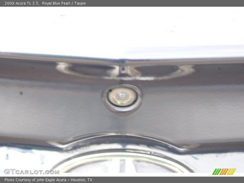 Royal Blue Pearl / Taupe 2009 Acura TL 3.5