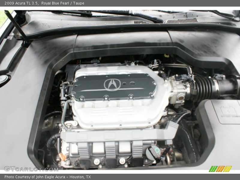 Royal Blue Pearl / Taupe 2009 Acura TL 3.5