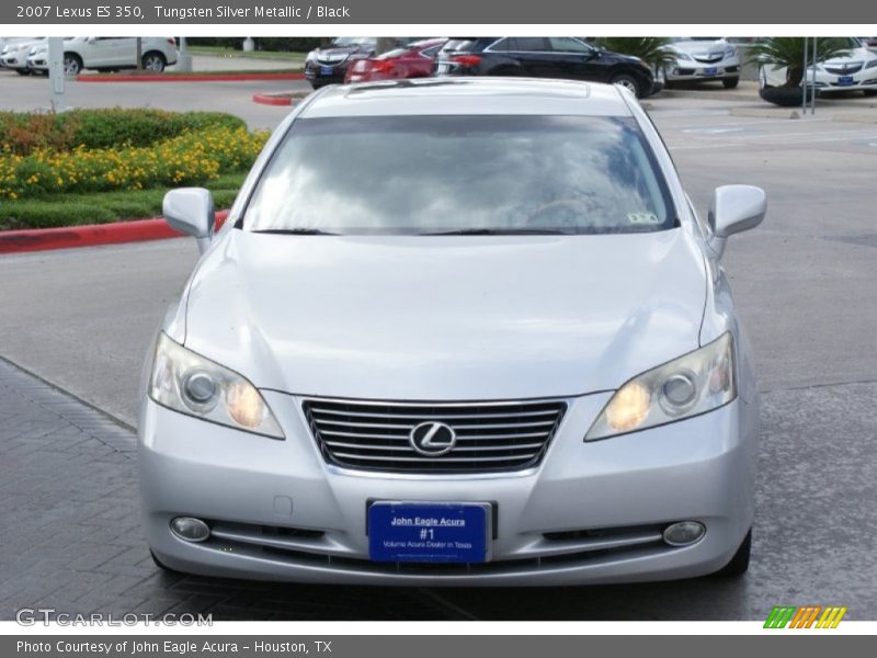 Tungsten Silver Metallic / Black 2007 Lexus ES 350