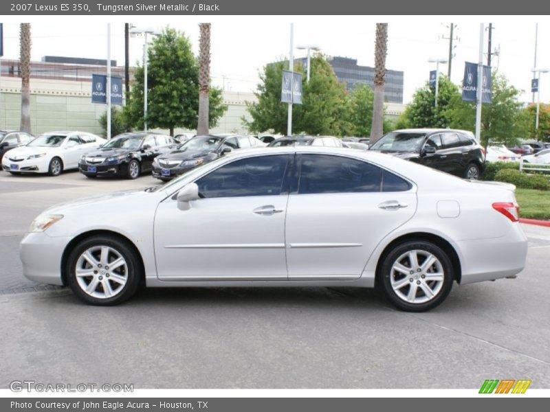 Tungsten Silver Metallic / Black 2007 Lexus ES 350