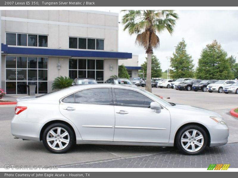 Tungsten Silver Metallic / Black 2007 Lexus ES 350