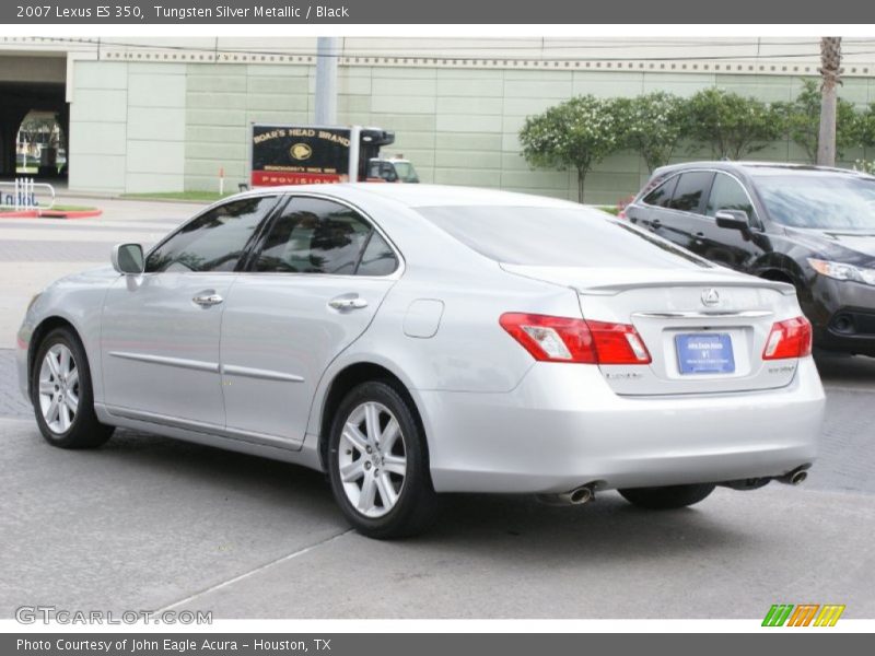 Tungsten Silver Metallic / Black 2007 Lexus ES 350