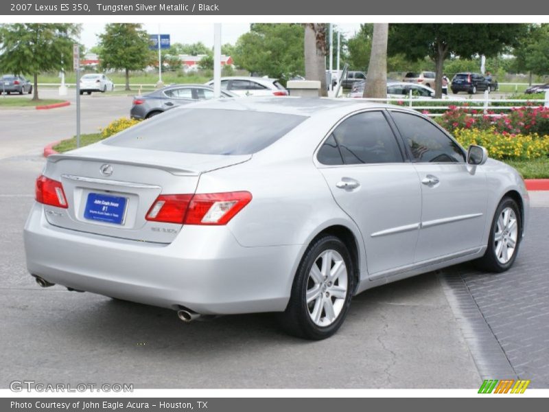 Tungsten Silver Metallic / Black 2007 Lexus ES 350