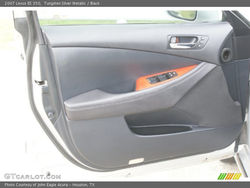 Tungsten Silver Metallic / Black 2007 Lexus ES 350