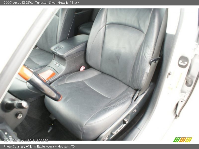 Tungsten Silver Metallic / Black 2007 Lexus ES 350