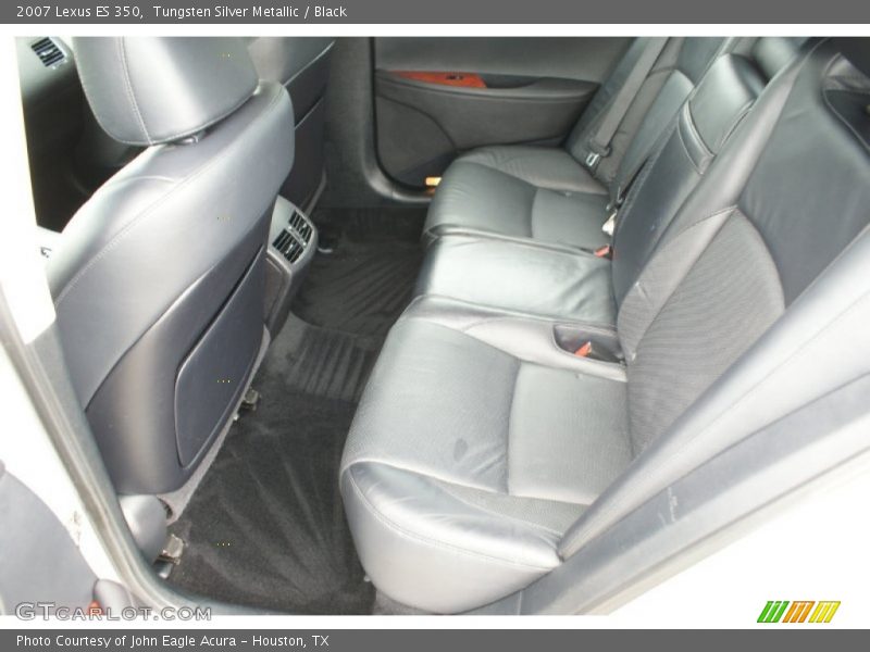 Tungsten Silver Metallic / Black 2007 Lexus ES 350