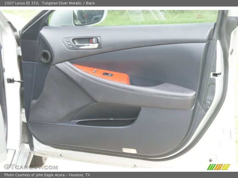 Tungsten Silver Metallic / Black 2007 Lexus ES 350