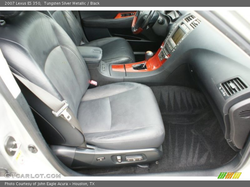 Tungsten Silver Metallic / Black 2007 Lexus ES 350