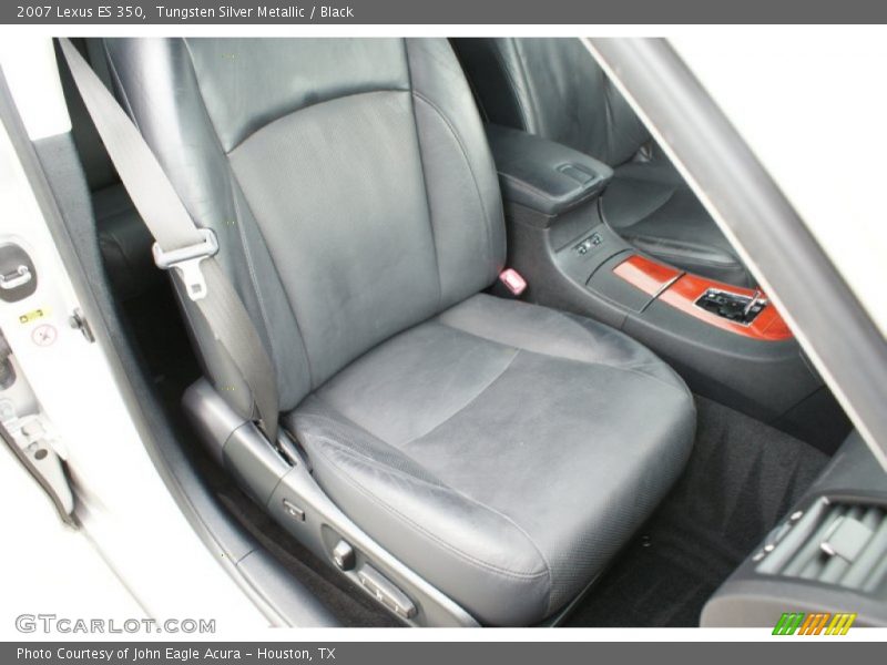Tungsten Silver Metallic / Black 2007 Lexus ES 350