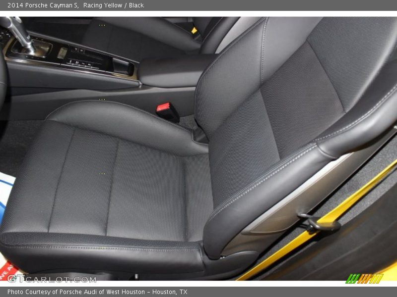 Racing Yellow / Black 2014 Porsche Cayman S