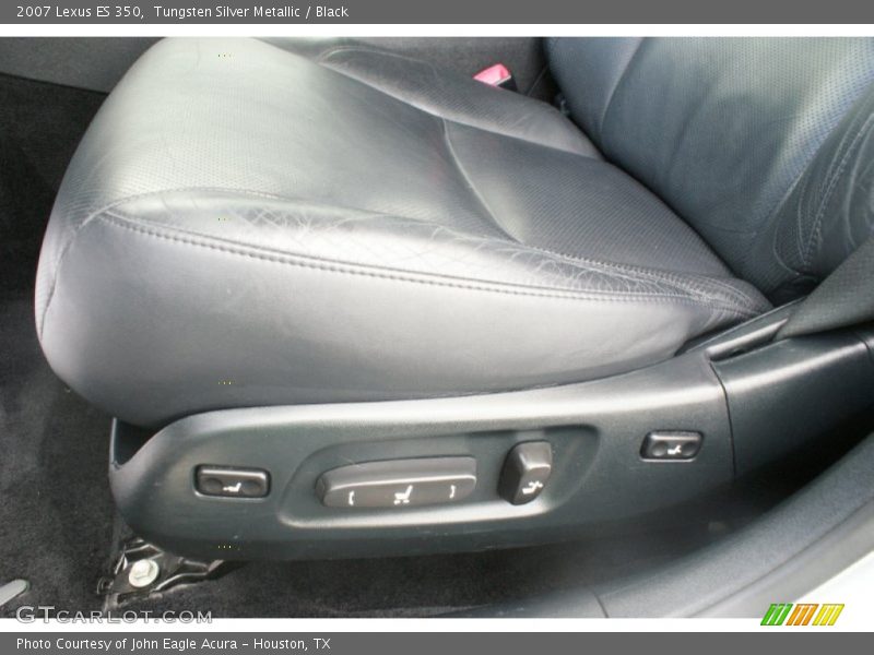 Tungsten Silver Metallic / Black 2007 Lexus ES 350