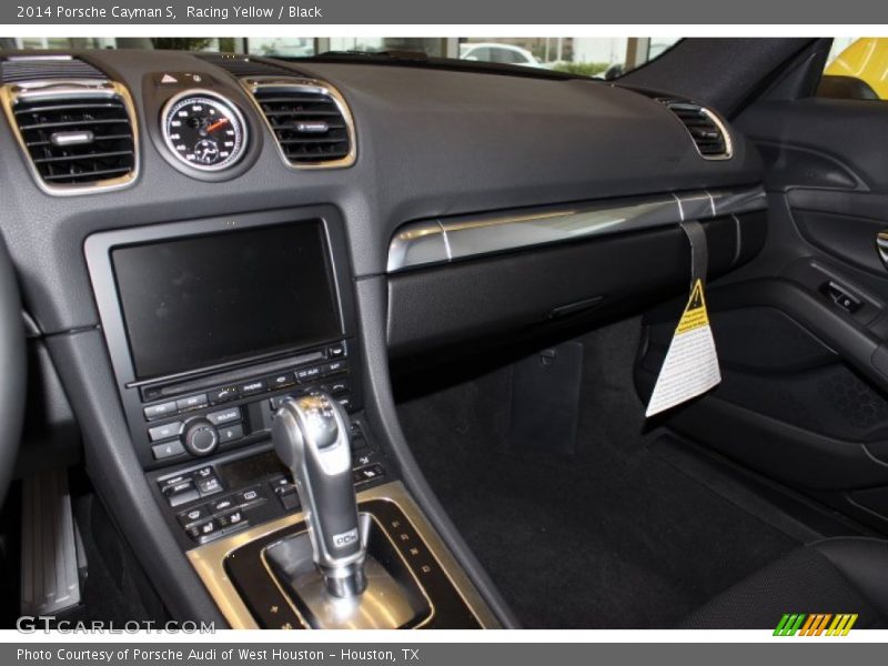 Racing Yellow / Black 2014 Porsche Cayman S