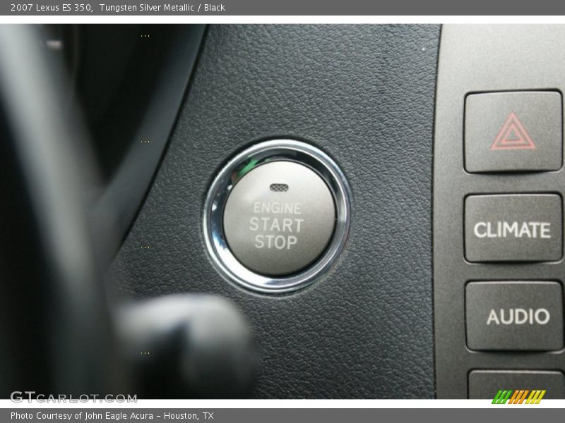 Tungsten Silver Metallic / Black 2007 Lexus ES 350