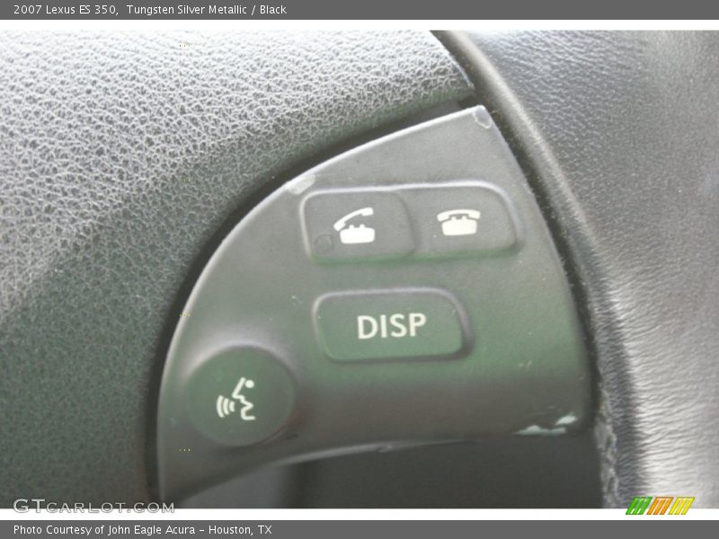 Tungsten Silver Metallic / Black 2007 Lexus ES 350