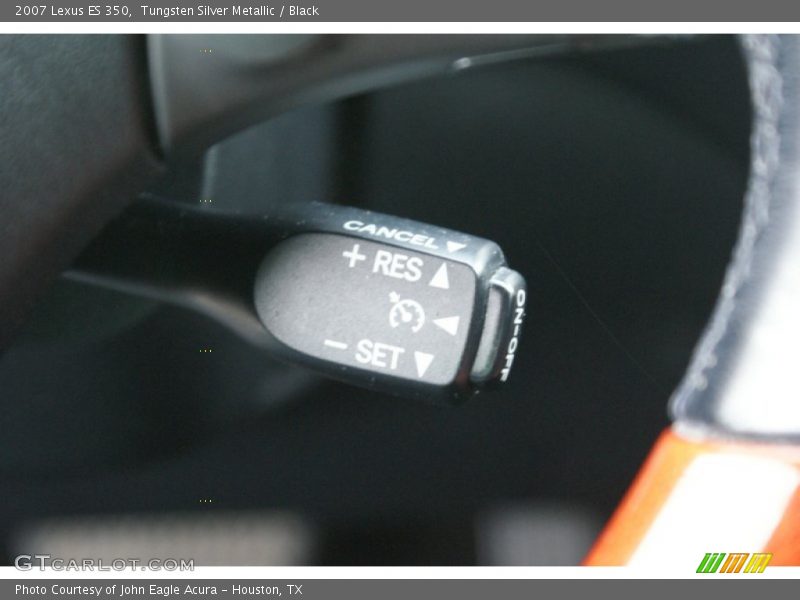 Tungsten Silver Metallic / Black 2007 Lexus ES 350