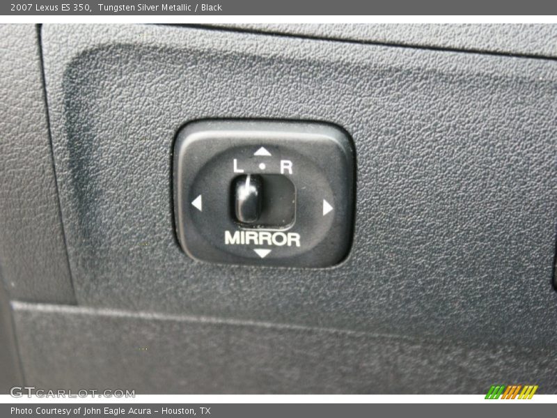 Tungsten Silver Metallic / Black 2007 Lexus ES 350