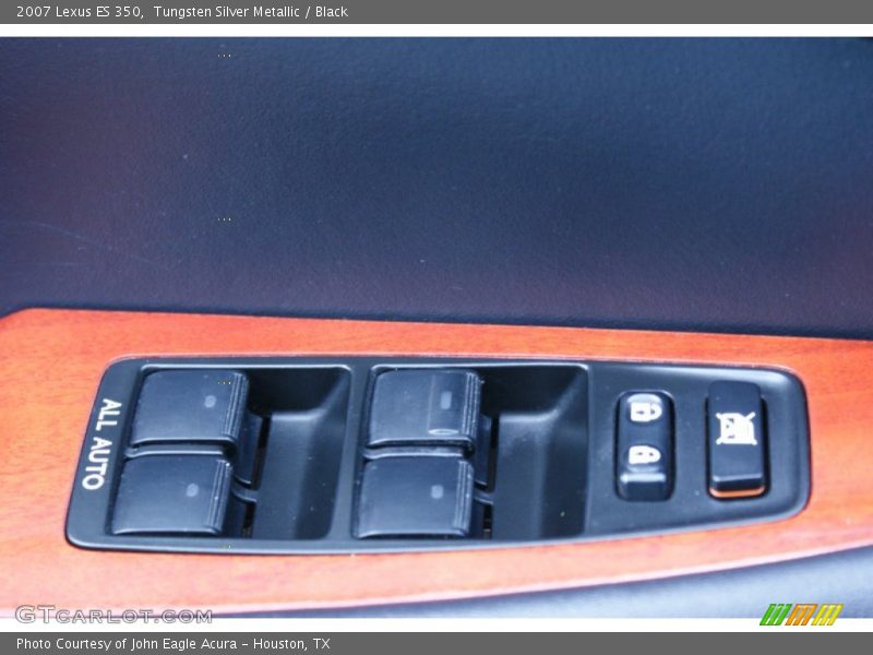 Tungsten Silver Metallic / Black 2007 Lexus ES 350