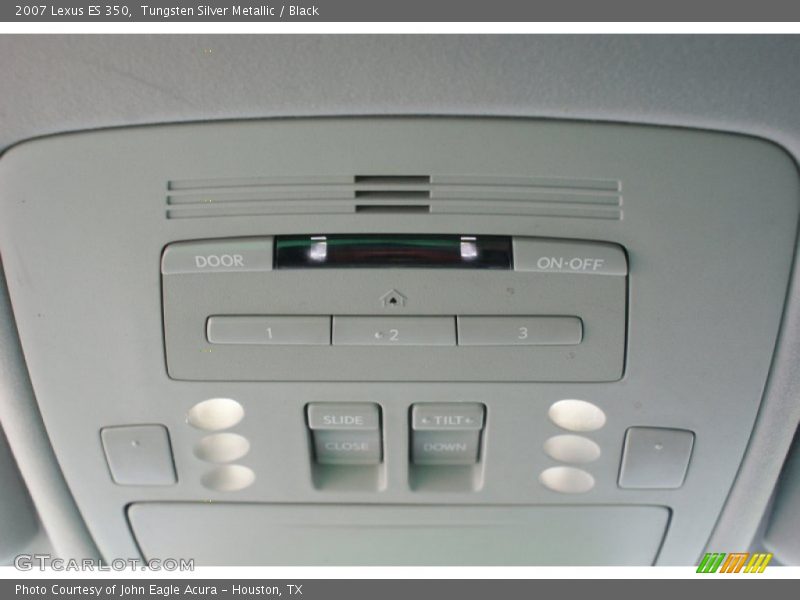Tungsten Silver Metallic / Black 2007 Lexus ES 350