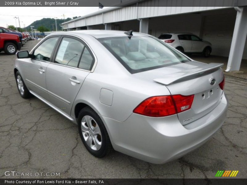 Bright Silver / Gray 2009 Kia Optima LX