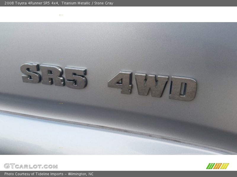 Titanium Metallic / Stone Gray 2008 Toyota 4Runner SR5 4x4