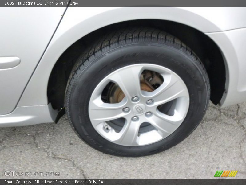 Bright Silver / Gray 2009 Kia Optima LX